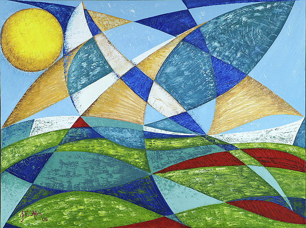 Jousting Sails Painting